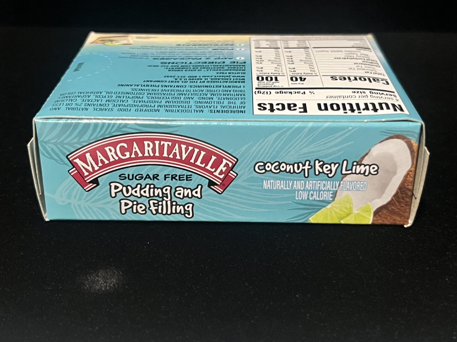 MARGARITAVILLE Coconut Key Lime Sugar Free Pudding & Pie Filling, 1.7 oz Box ... gallery
