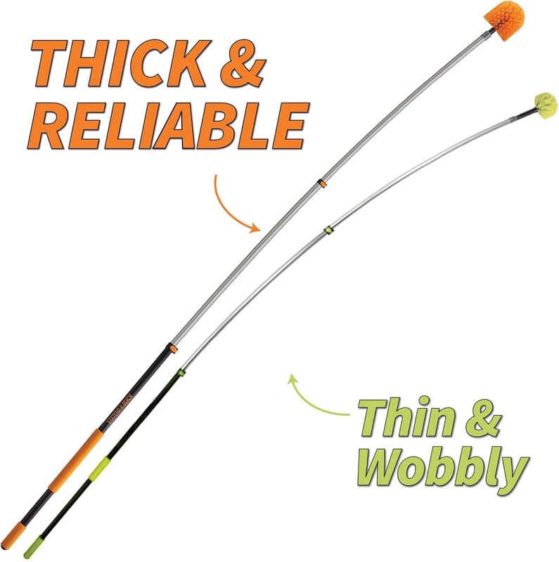 Lightweight 5-24 ft Telescoping Pole - Perfect for & Stability Tasks gallery