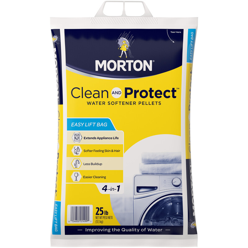 Morton Salt 2499 Clean & Protect Water Softener Salt Pellets 25 lbs. gallery