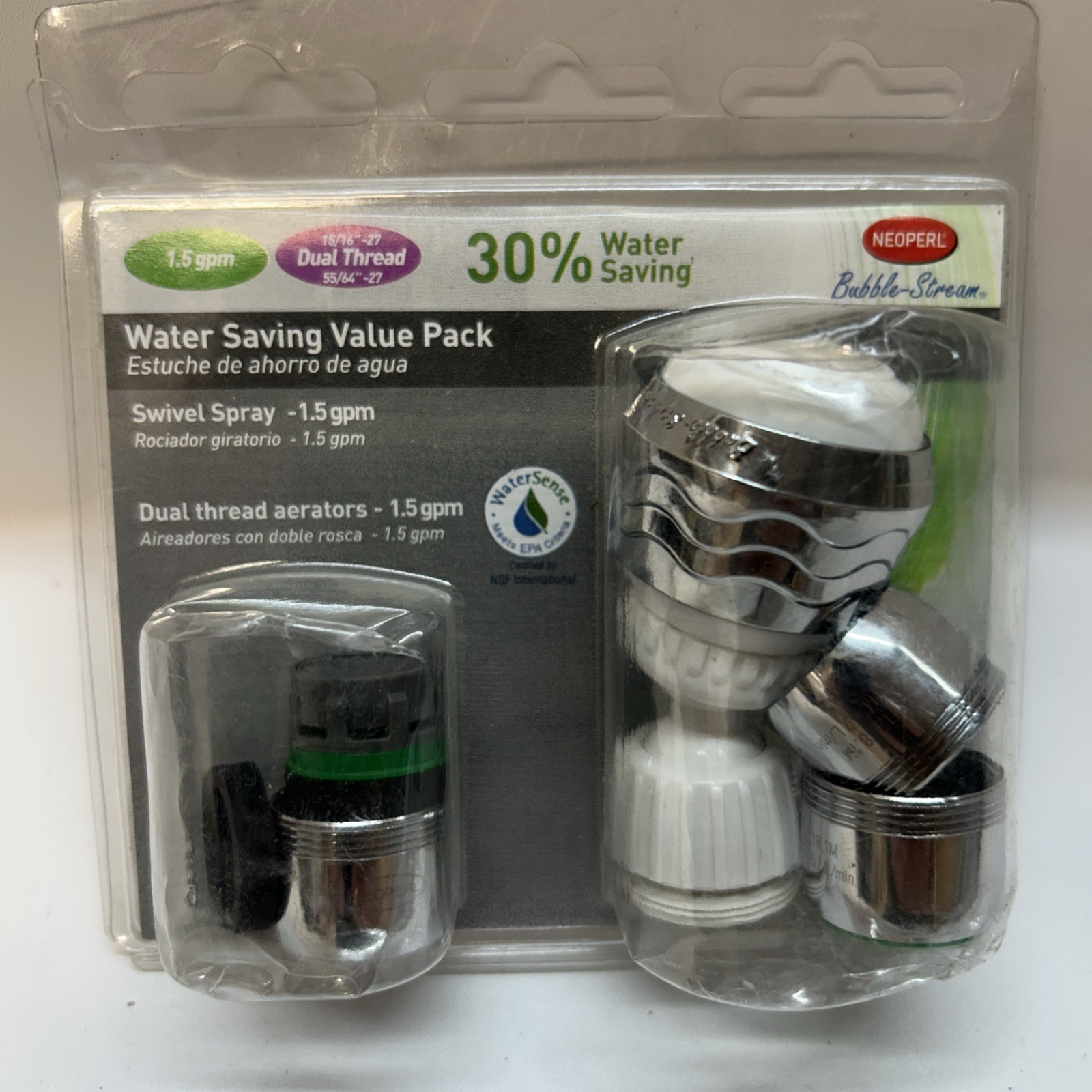 NEOPERL 741372 Water Conservation Flow Restrictors- swivel sprayer gallery