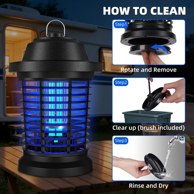 Electronic Bug Zapper Mosquito Killer Fly Trap Lamp,Electronic Fly Insect Trap gallery