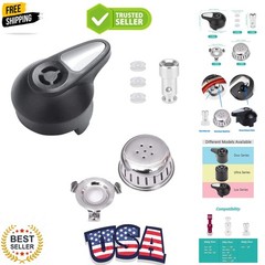 Steam Release Handle, Float Valve Replacement Parts with 3 Silicone Caps for…