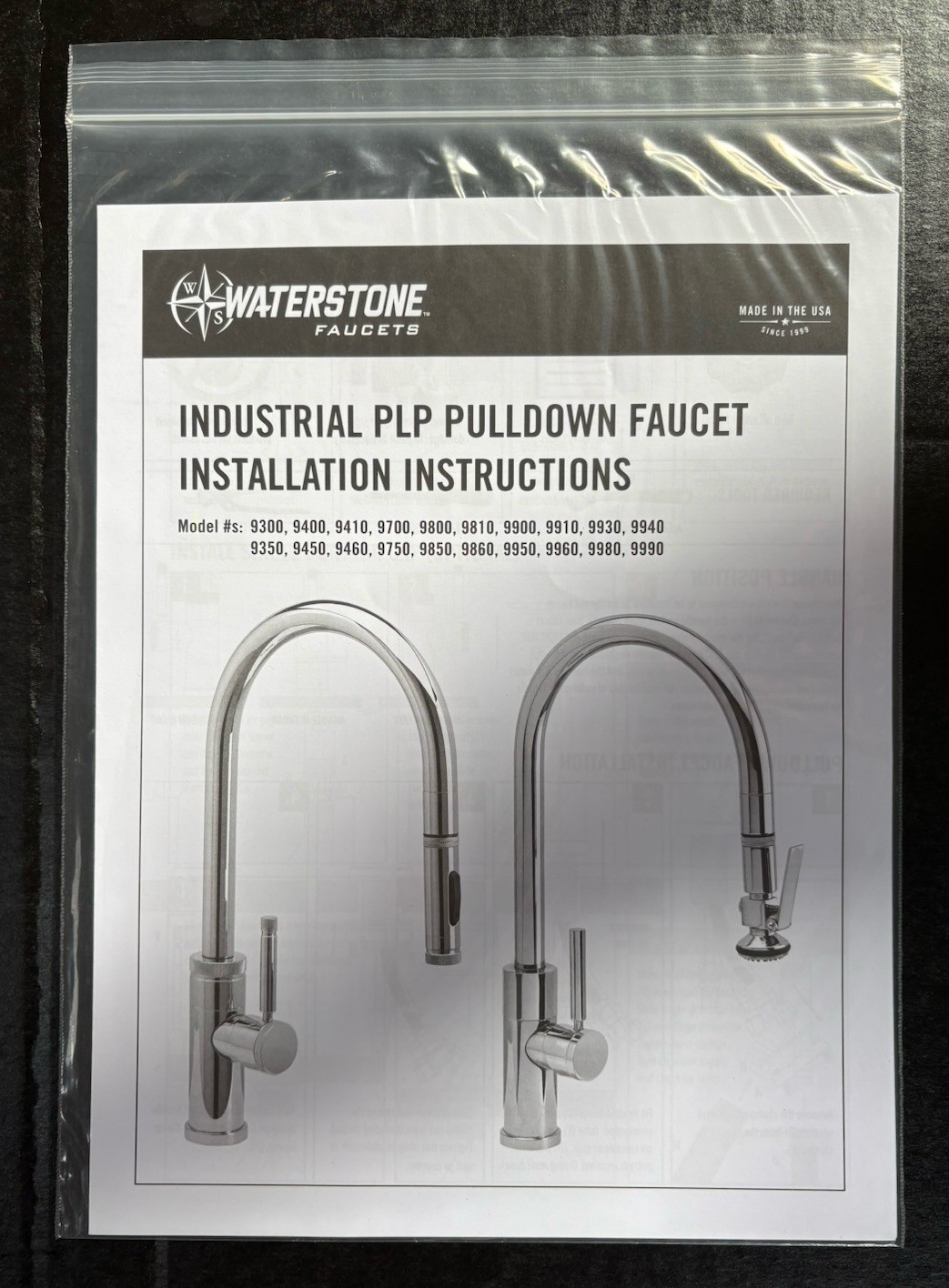 Waterstone Faucets 9750-MAB Extended Reach Pulldown Faucet - Matte Antique Brass gallery