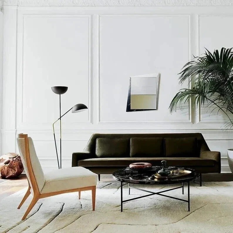 Modern Design Hand Tufted High & Low Pile Style 100 % NZ Wool Area Rug Handmade gallery
