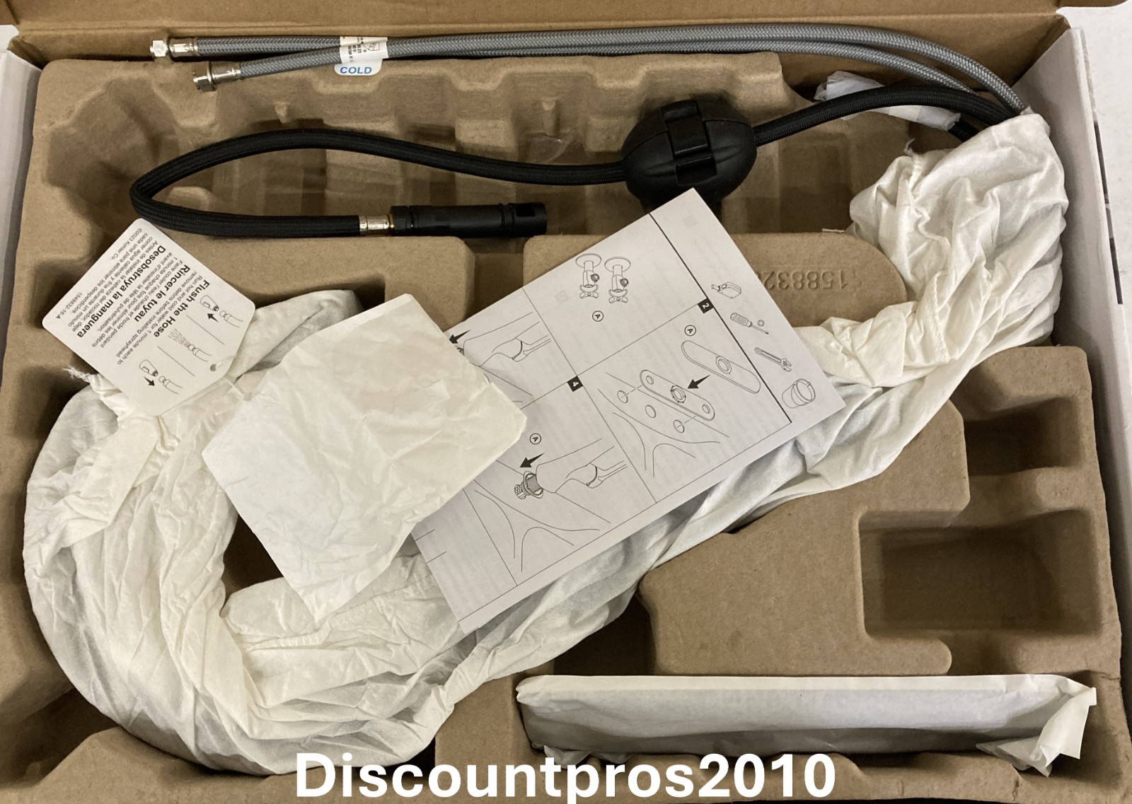 KOHLER Guild Pull-Down Kitchen Sink Faucet – Black K-R33912-BL - Missing Parts gallery