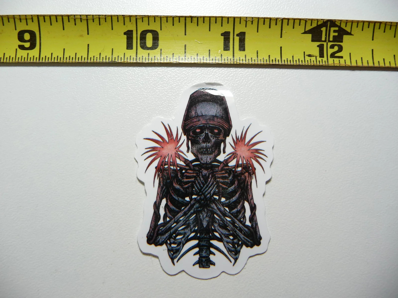SKELETON ARC WELDER WELDING SMALL STICKER DECAL JOB WORK OCCUPATION gallery