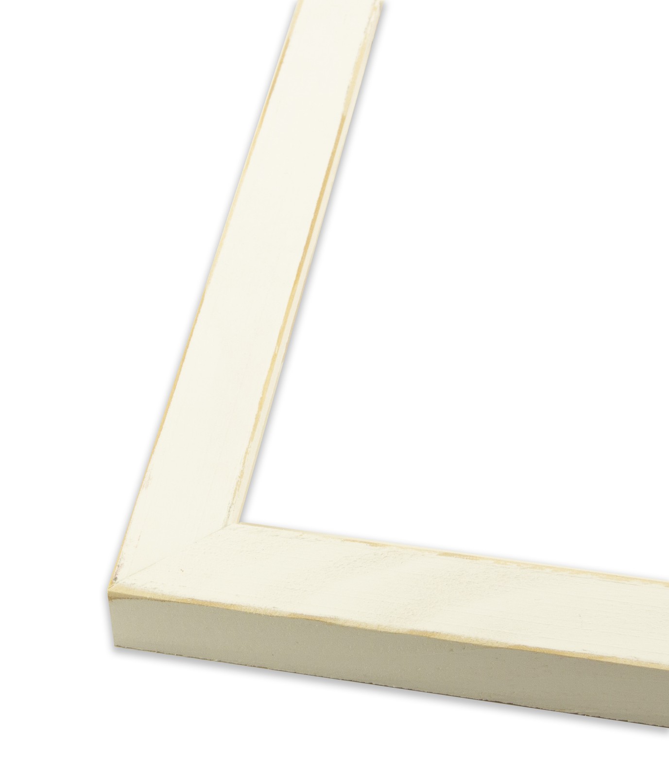 Distressed Emily - White Picture Frame - Solid Wood gallery