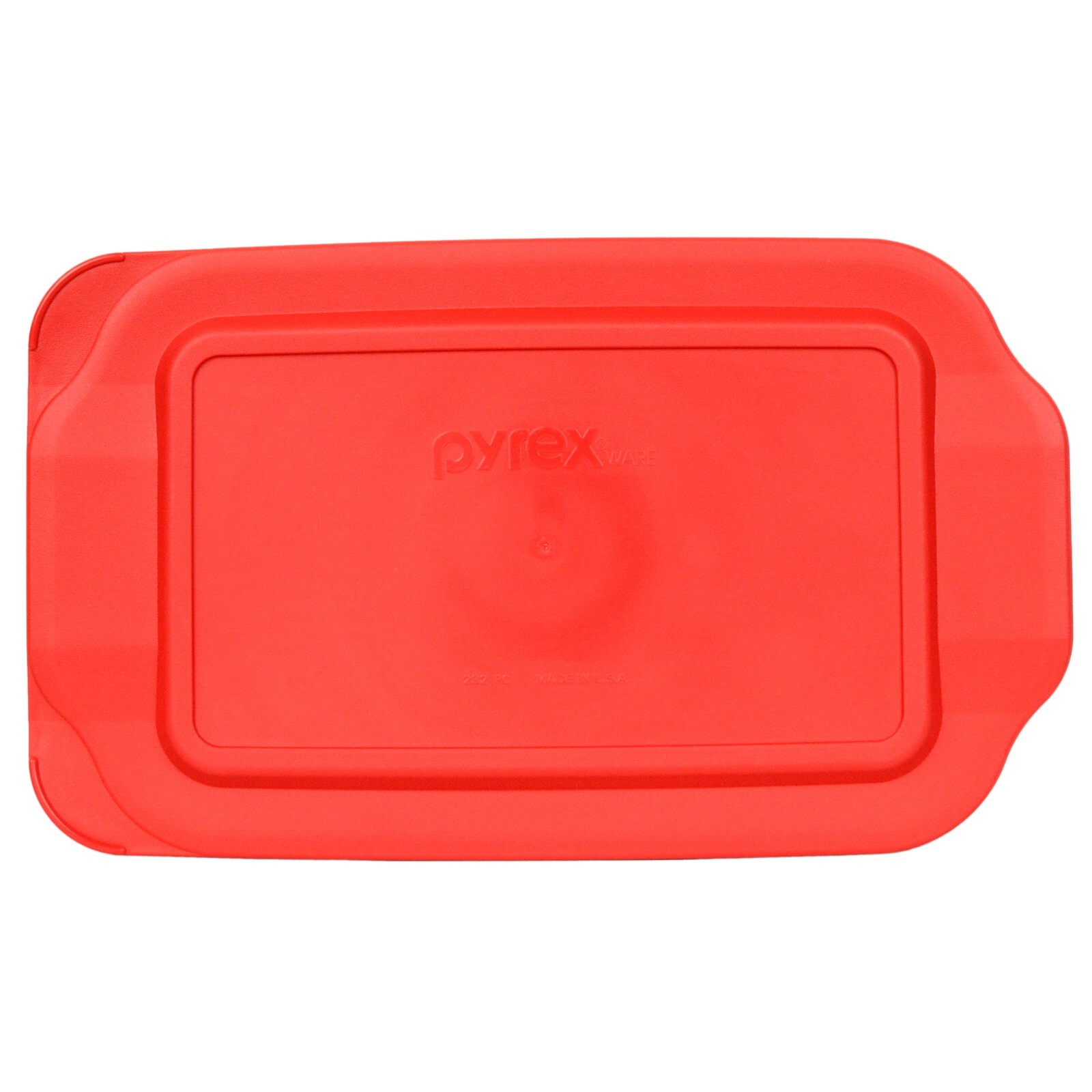 Pyrex 232-PC Red Rectangle Plastic Food Storage Replacement Lid Cover gallery