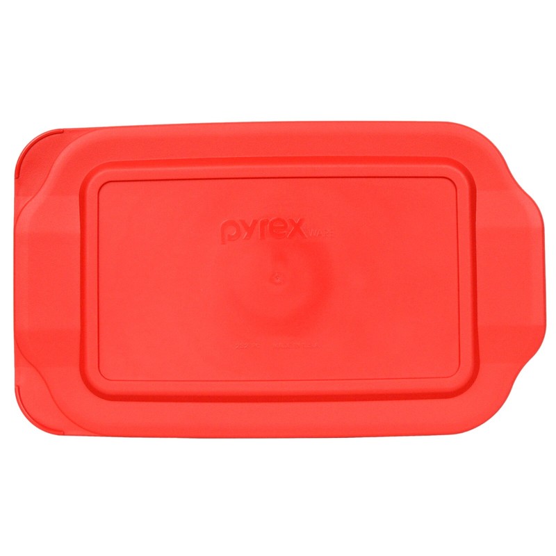 Pyrex 232-PC Red Rectangle Plastic Food Storage Replacement Lid Cover gallery