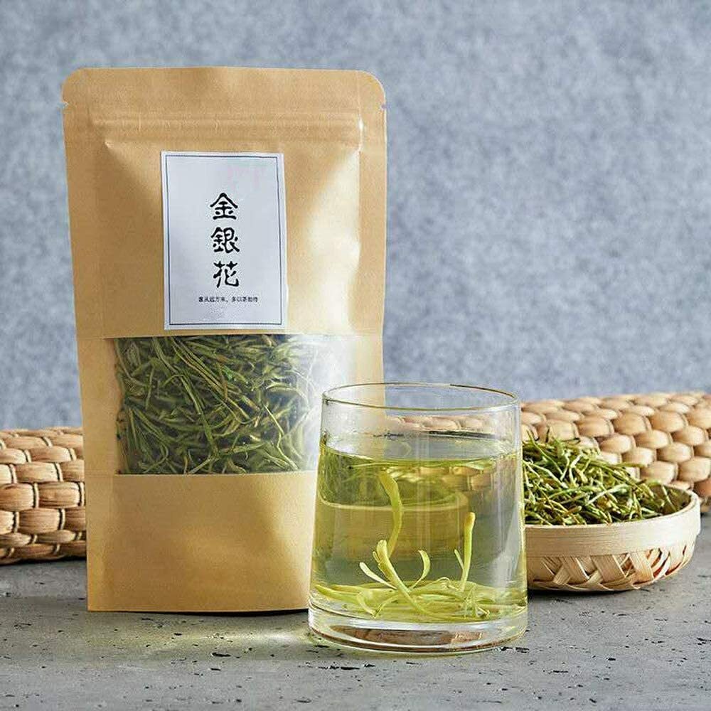 100g Pure Natural Dried Honeysuckle Flower Buds Dried Flowers Leaves Tea Drink gallery
