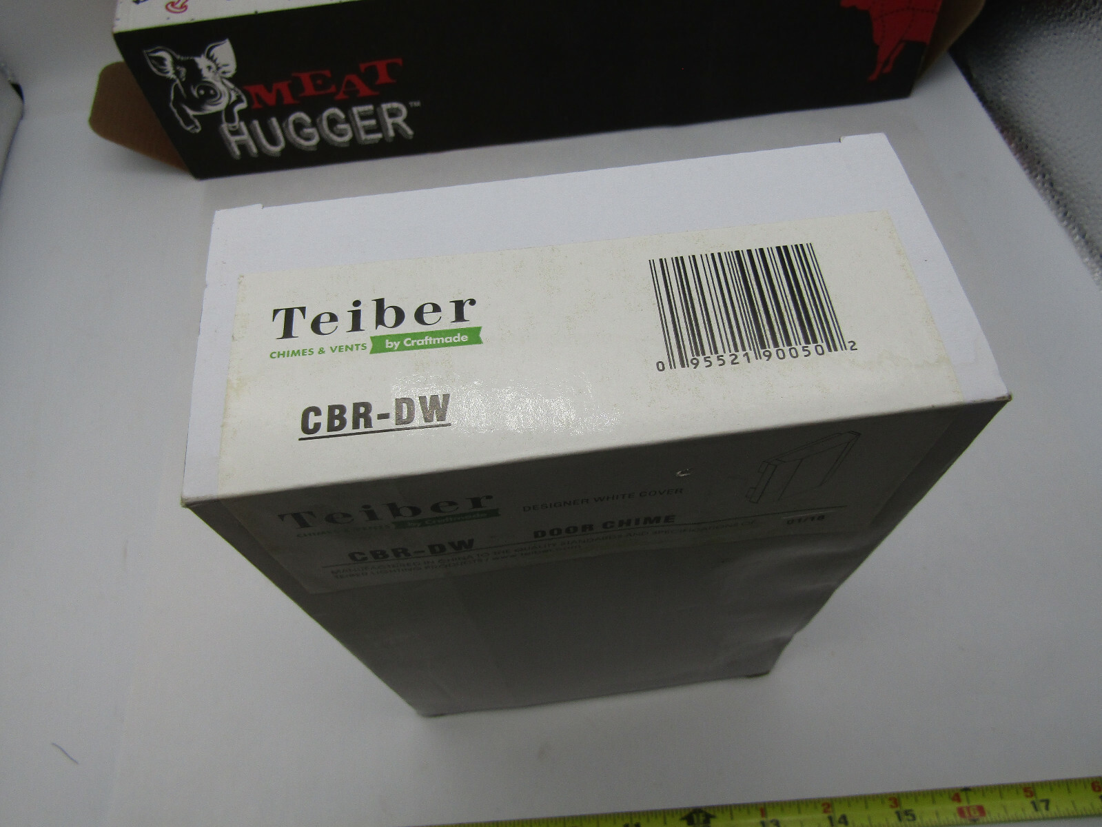 TEIBER DOOR CHIME BY CRAFTMADE MODEL CBR-DW NEW IN BOX WIRED Bin E gallery
