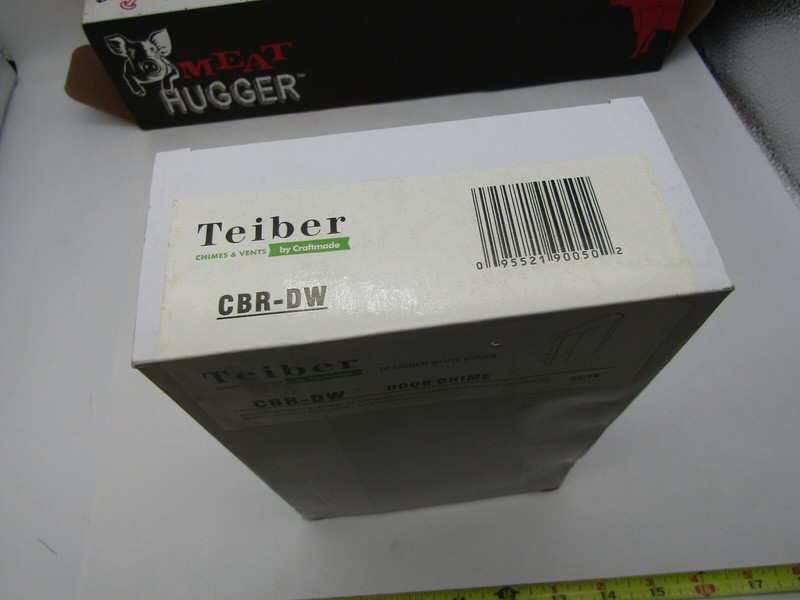 TEIBER DOOR CHIME BY CRAFTMADE MODEL CBR-DW NEW IN BOX WIRED Bin E gallery