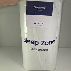 Sleep Zone White Down Alternative Comforter Queen Size New In Bag