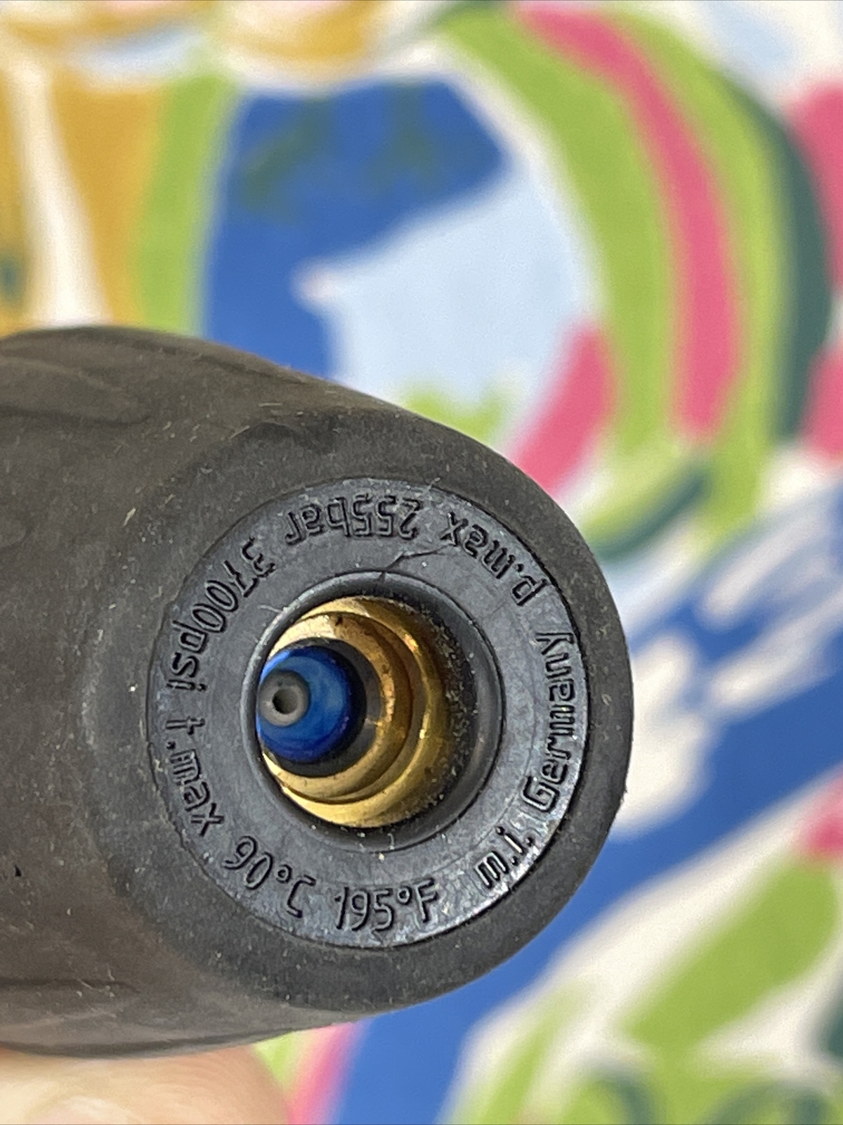 Roto-Jet Pressure Washer Turbo Rotating Nozzle 3.0 255 Bar 3700 PSI Made Germany gallery