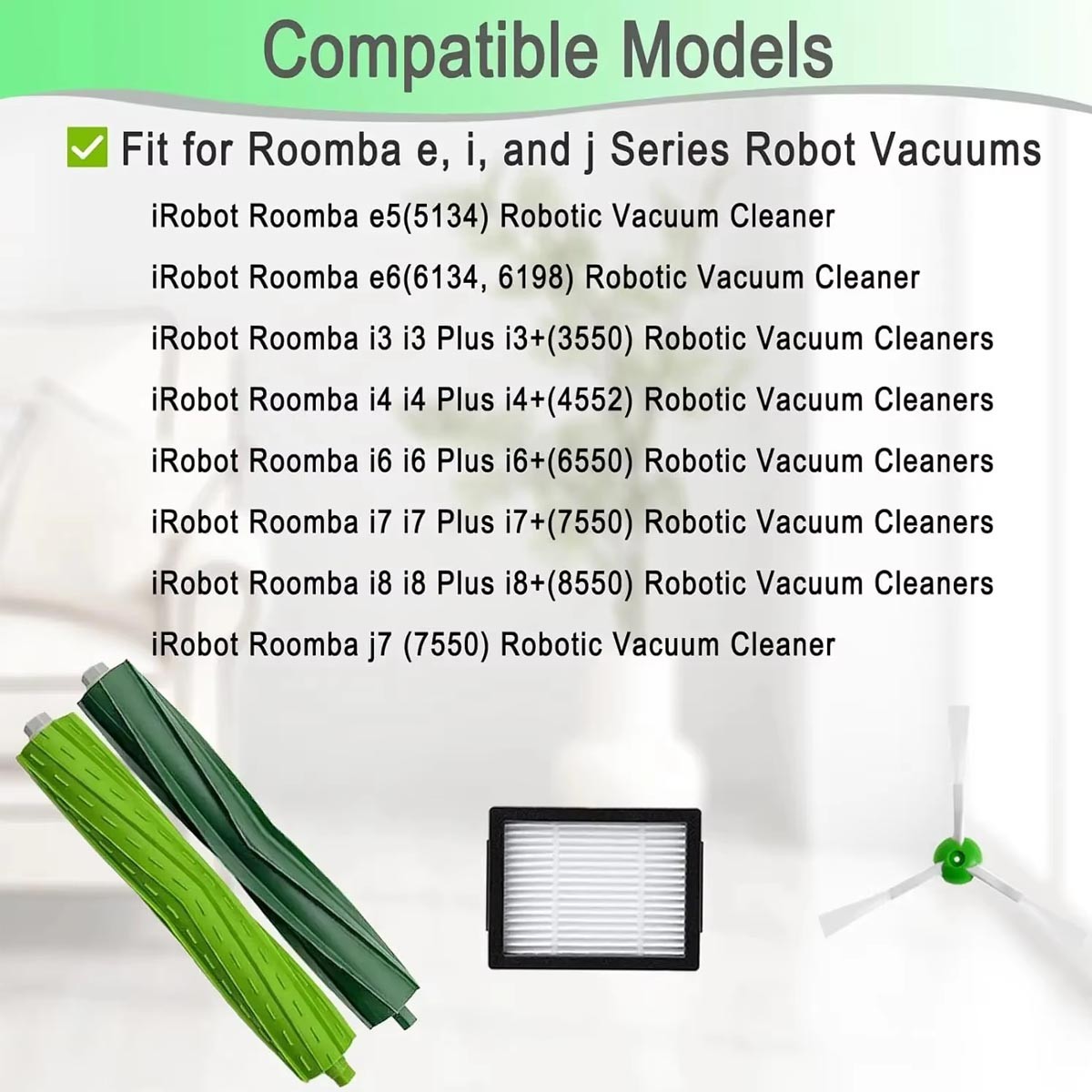 For iRobot Filter Replacement Parts Roomba e5 e6 e7 i7 i7+i7 Plus e and i Series gallery