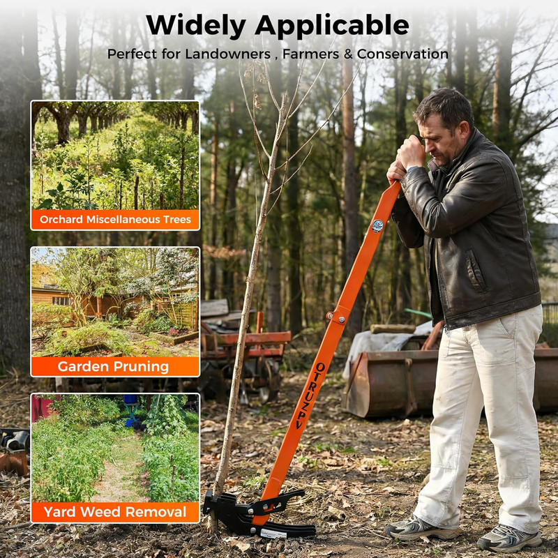 Heavy-Duty Sapling Puller Tool for Roots 1/4"–2" for Shrubs, Vines & Thorns gallery