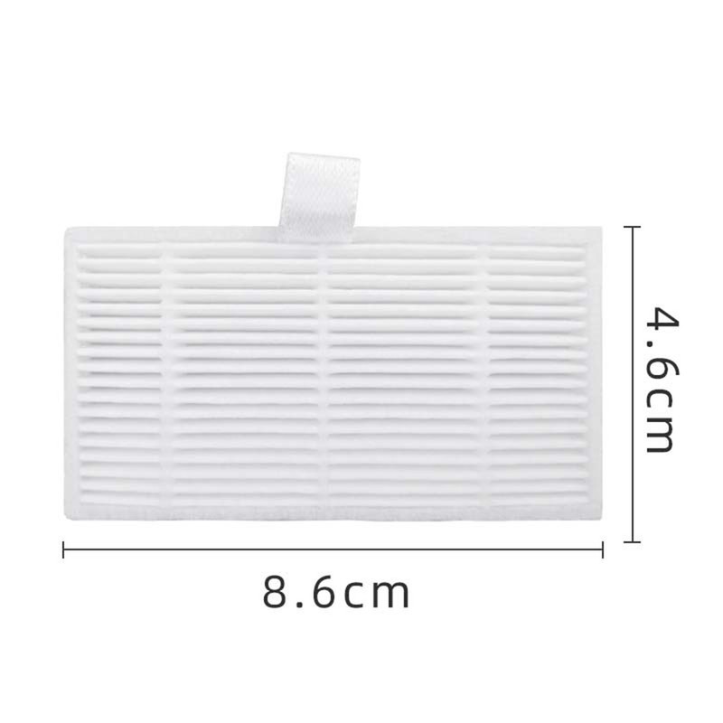 Side Brushes Filters Sweeper Filter Cleaning Accessory Spare Parts for Lydsto W2 gallery