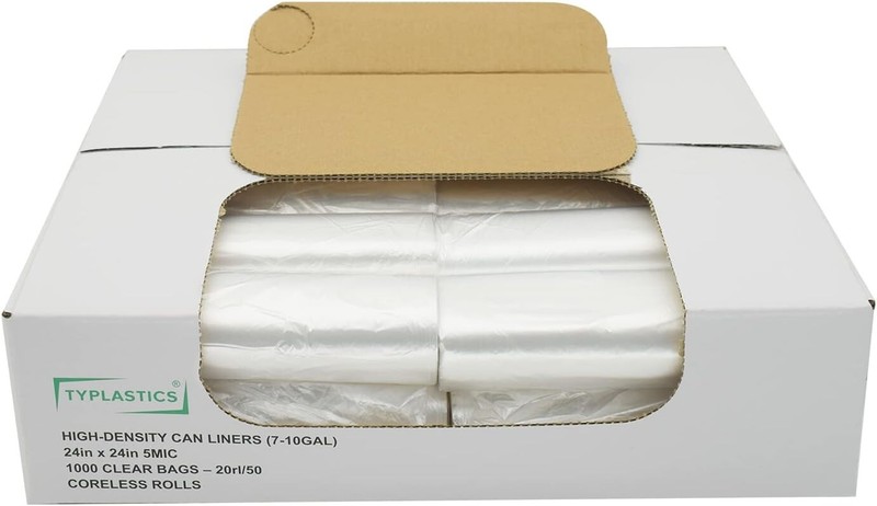 Eco-Friendly 1000 Count Perforated Trash Bags - 7-10 Gallon Versatility gallery