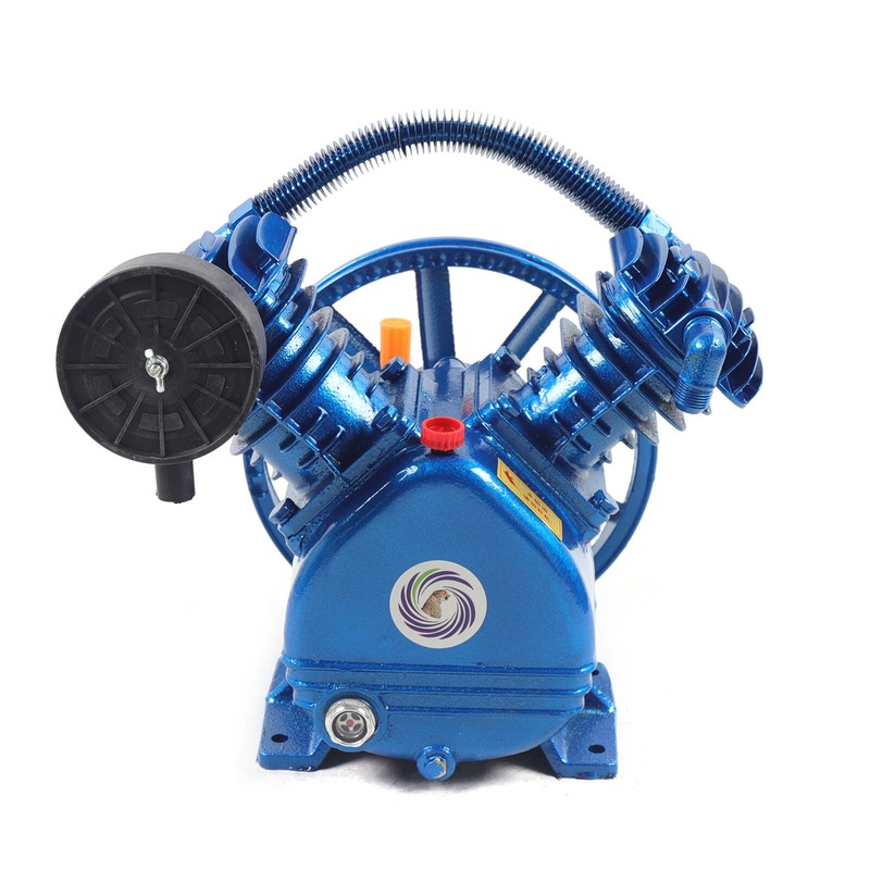 175psi V Style 2 Cylinder Air Compressor Pump Motor Head Double Stage Air Tool gallery