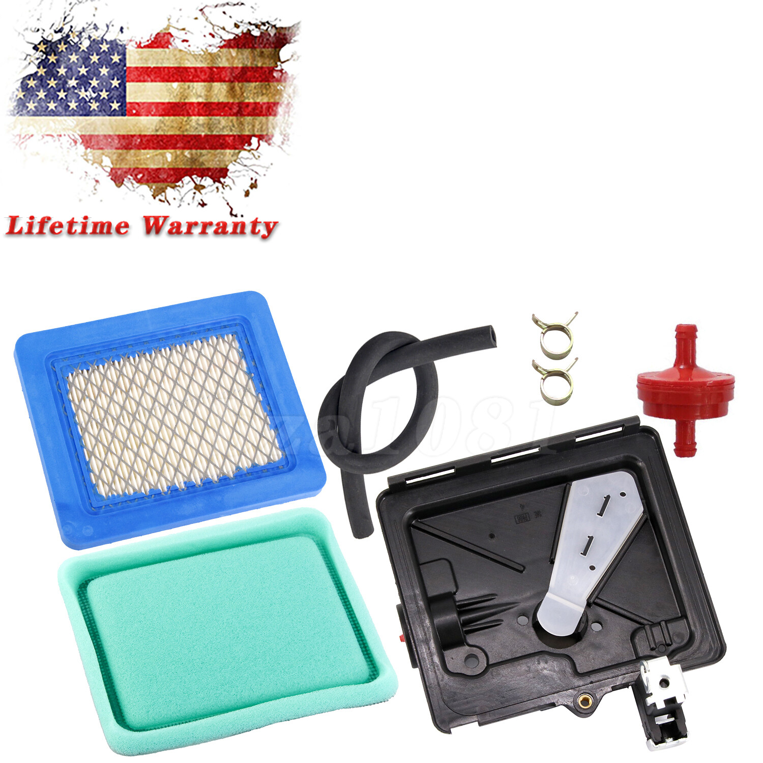 For Briggs & Stratton Air Filter Cleaner Primer Base 795259 792040 691753 496116 gallery