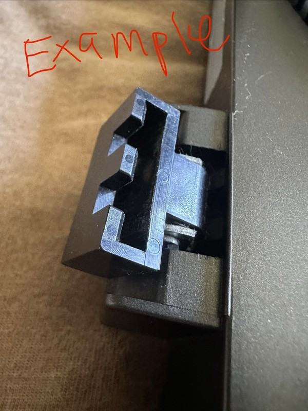 Technics Dust Cover Hinges Complete Repair Kit for Technics Turntables gallery