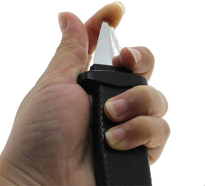 Retractable Dagger Knife Prank Joke Gag Trick Fake Weapon Disappearing Blade Toy gallery
