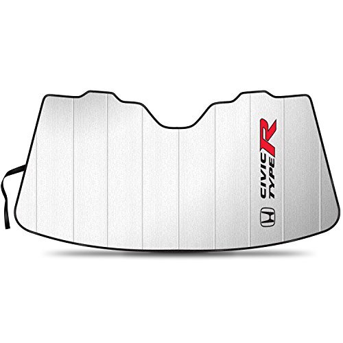 Honda Civic Type-R Universal Fit Auto Windshield Sun Shade at Standard Size gallery