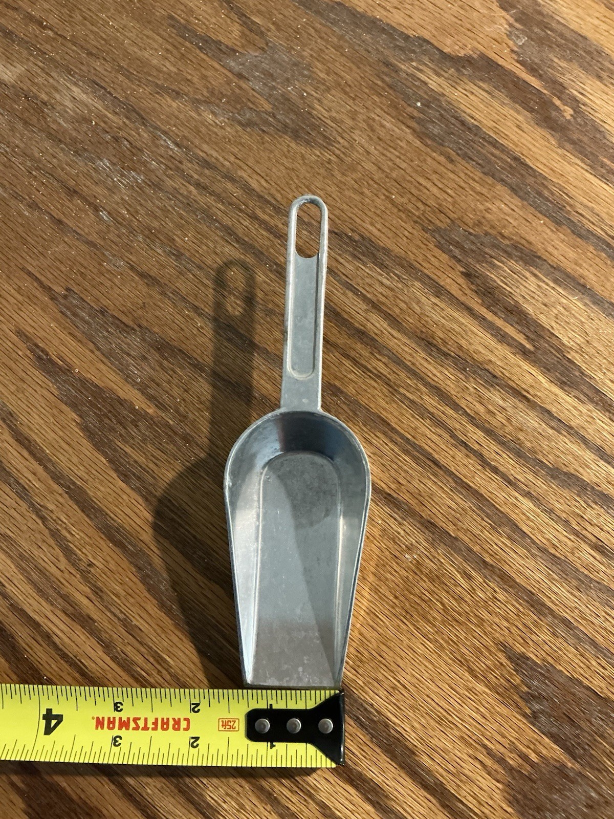 Silver Metal Candy Scoop 7 in w/ Handle, 1pc, Less Than 10 in Length gallery