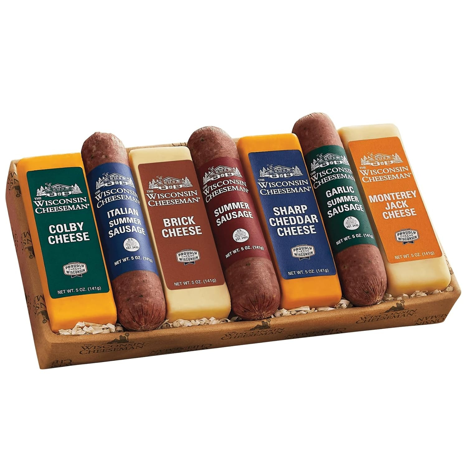 Meat and Cheese Combo - Featuring Italian, Original and Garlic Summer Sausages, gallery