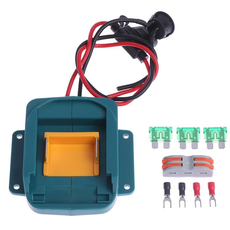 1 Set Battery Adapter Converter With Fuse For Makita Battery DIY Power Tool 18V gallery
