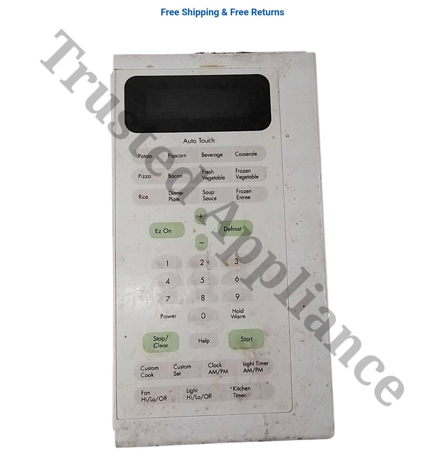 Microwave Control Panel Console 3572W1A141A WHITE gallery