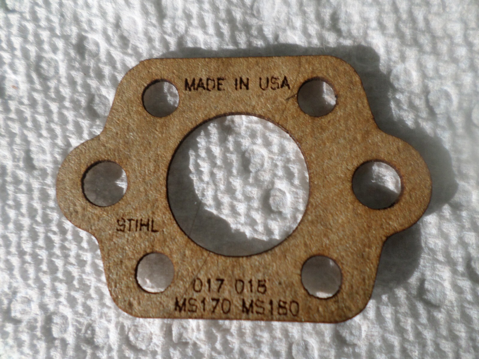 2 Carb Gaskets Stihl 017, 018, MS170, MS180, 021, 023, 025, MS210, MS230, MS250 gallery