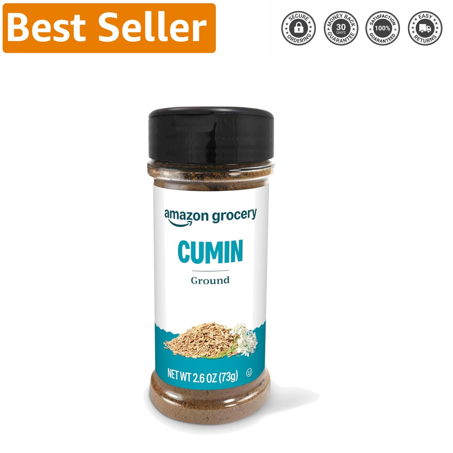 2.6 Oz Happy Belly Ground Cumin - Trusted Quality for Delicious Meals gallery