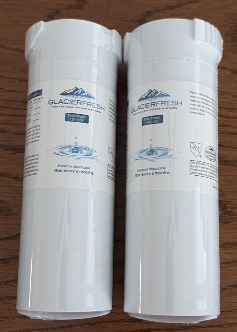 GLACIER FRESH XWF Replacement for GE XWF Refrigerator Water Filter Pack of 2 gallery