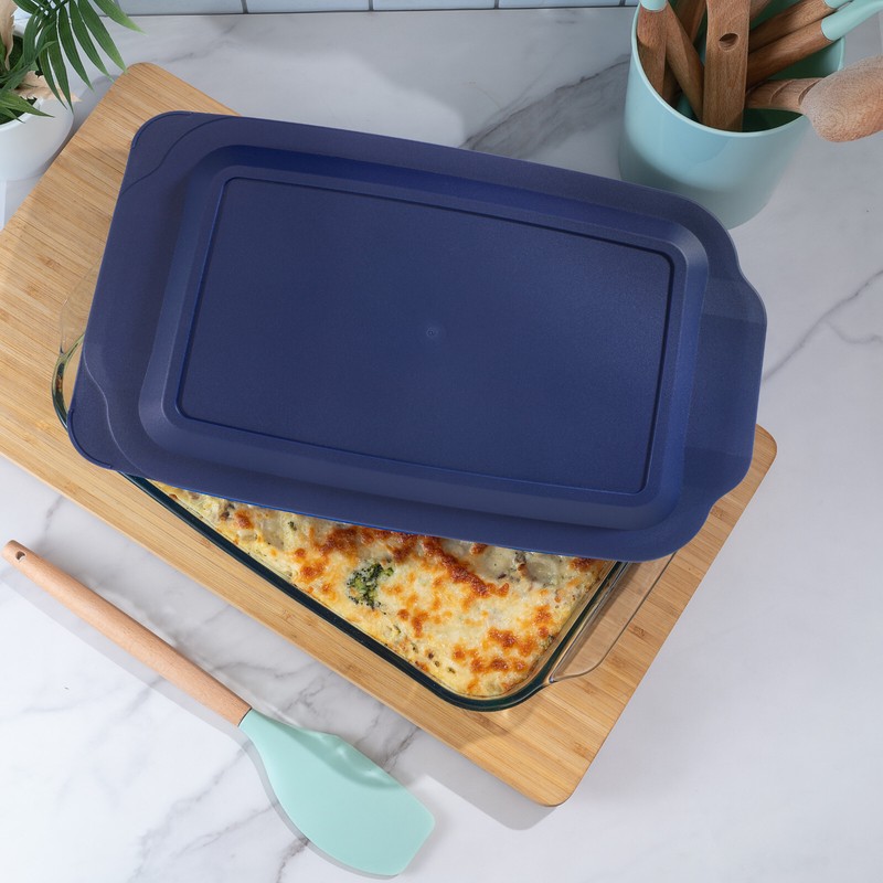 2 Replacement Lids for Pyrex 9 x 13 Casserole Glass Baking Dish Cover 233-PC gallery