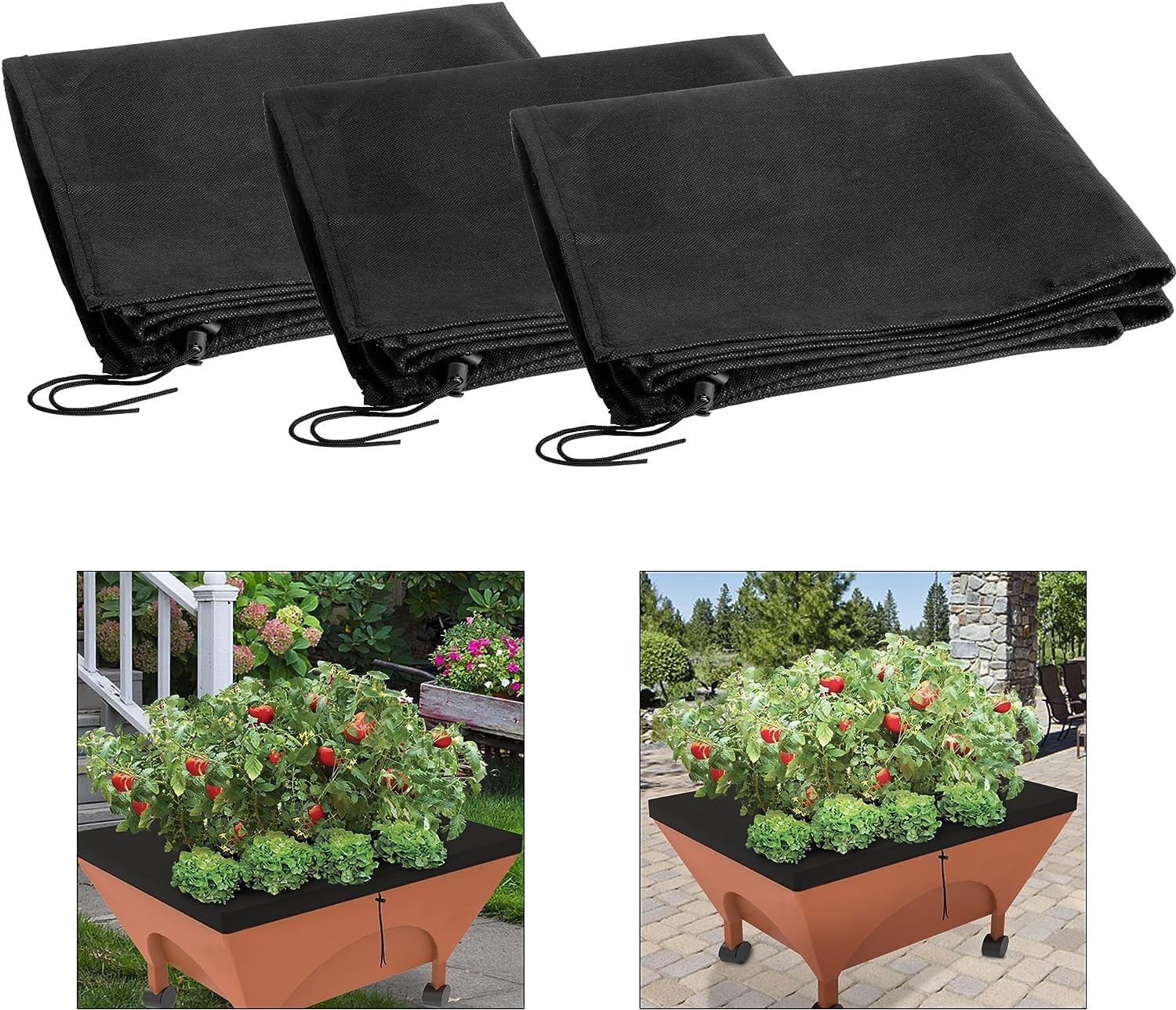 3pcs City Pickers Replacement Cover,20"x24" Planter Box 20" X 24", 20*24 Inch gallery