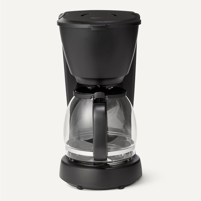 Basics Filter Coffee Machine, 1.25 L Glass Carafe/10 Cups, 40 Minutes Kee gallery