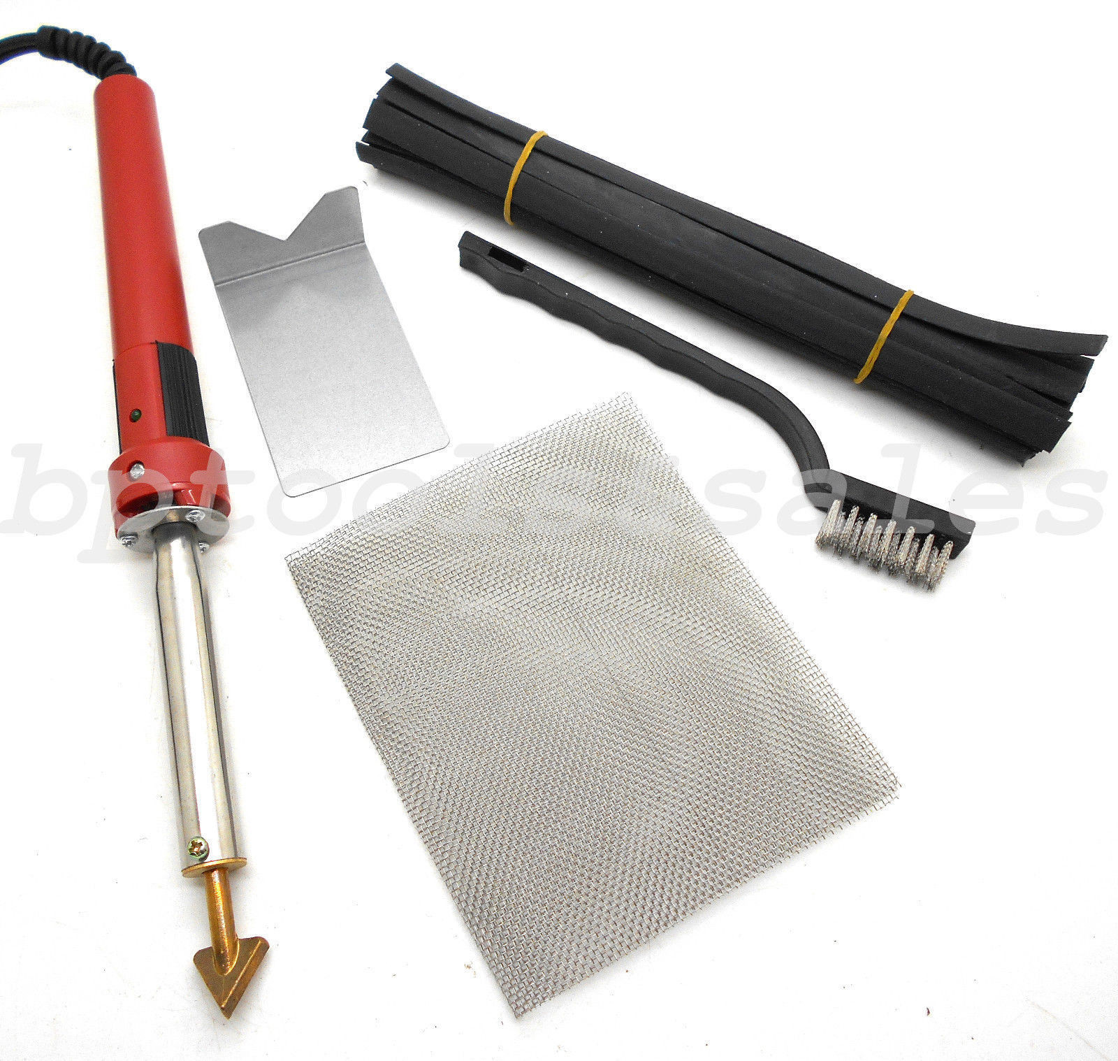 80 Watt Iron PLASTIC WELDING KIT TPO TEO PP Rod Mesh Auto Car Welder Repair Kit gallery