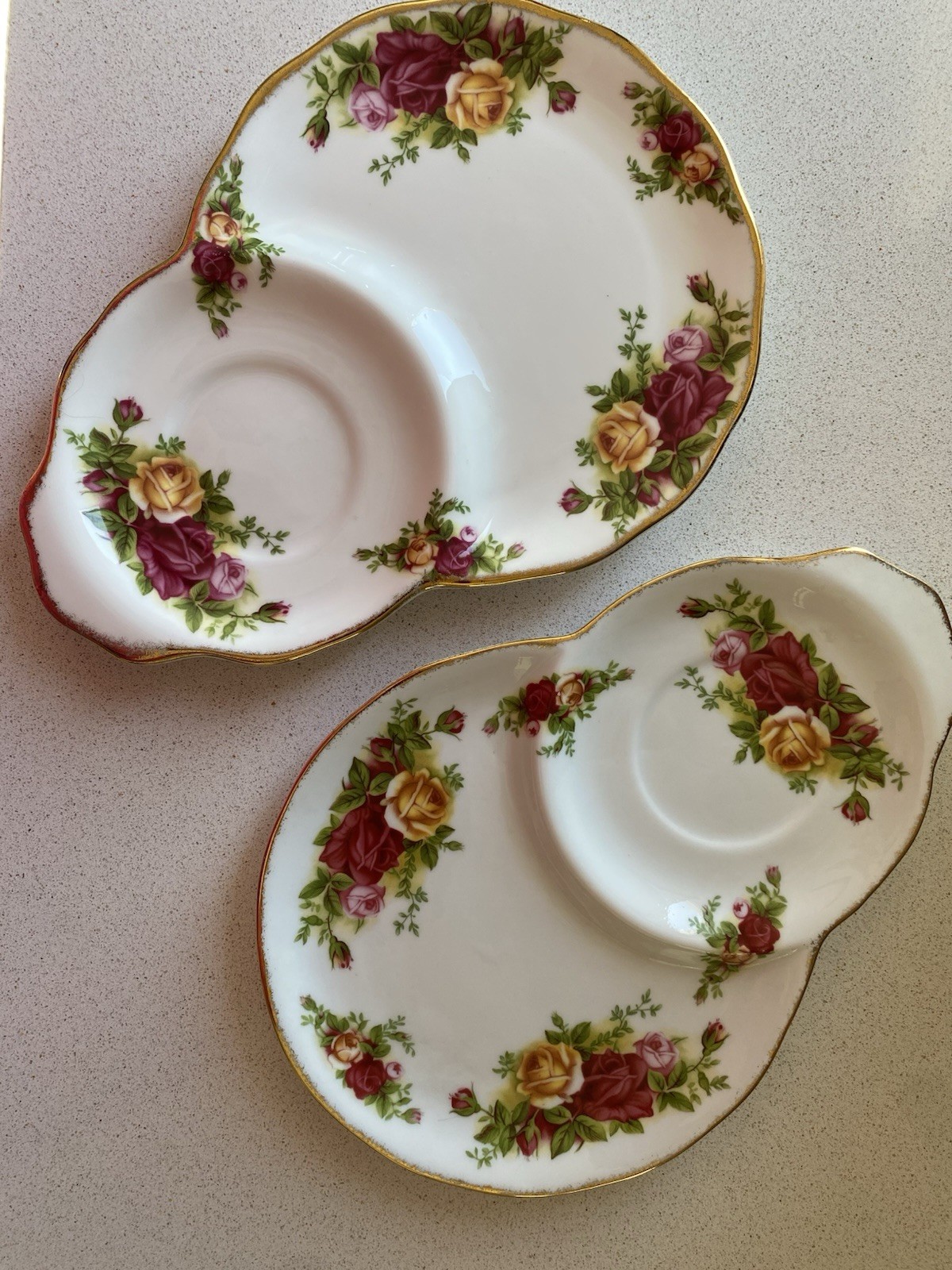 Old Country Roses Snack Plates — Set Of Two gallery