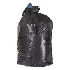Trinity Packaging Corp 100430 33 Gal Black Can Liners 1.6 Mil 100/carton
