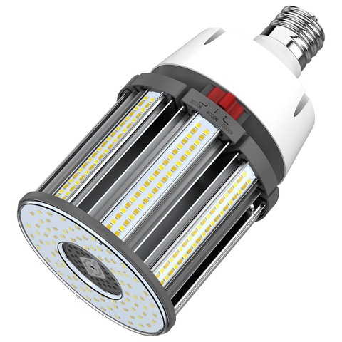 Satco S23167 LED HID Corncob 80W 277-480V Mogul Screw EX39 CCT 3000K/4000K/5000K gallery