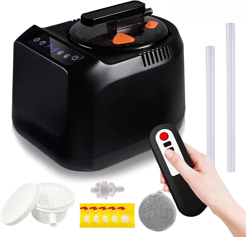 Upgraded Sauna Steamer Machine with 9 Levels, 120 MIN Timer gallery