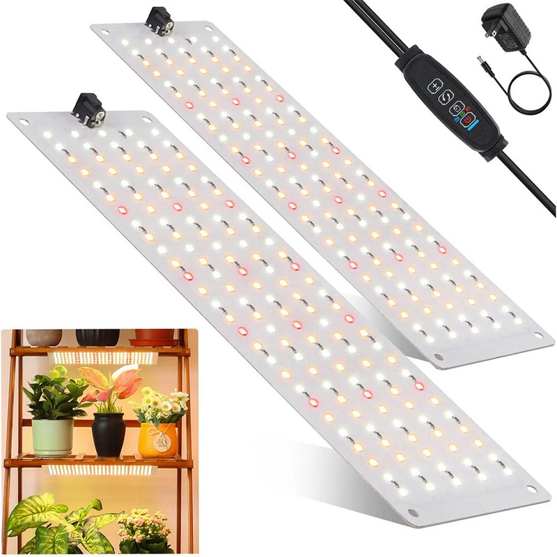 LED Plant Grow Light with Timer 2 Lights LED Grow Light Full Spectrum for Indoor gallery