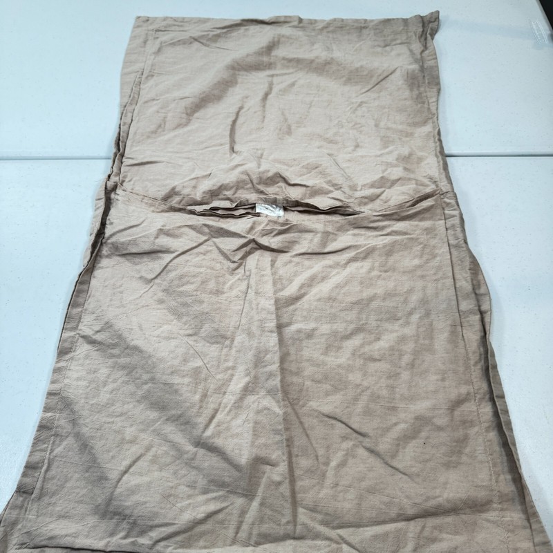 swift home pillowcase king solid brown 100% cotton modern gallery