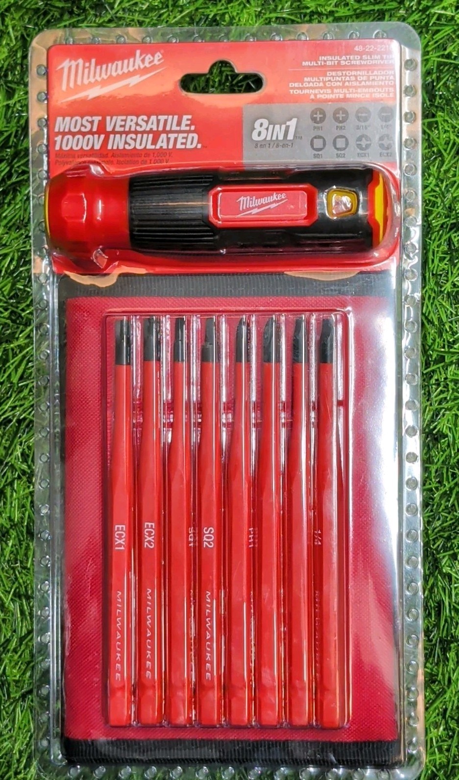 Milwaukee Tool 8 In-1 Insulated Screwdriver Set (48-22-2218) gallery