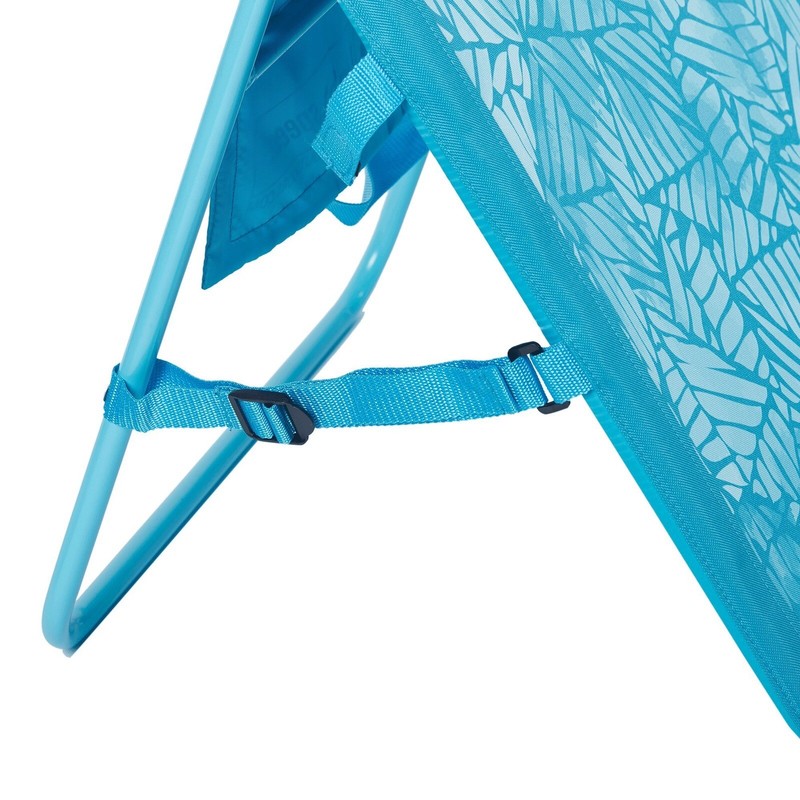 2-Pack Lightspeed Outdoors Lightweight Lounger Park and Beach Chair (Aquamarine) gallery