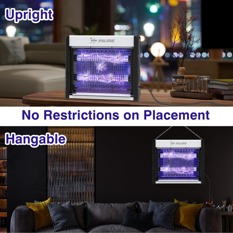 Electric Bug Zapper, Electric Fly Zapper Removable Tray USB Powerful Indoor Bug gallery