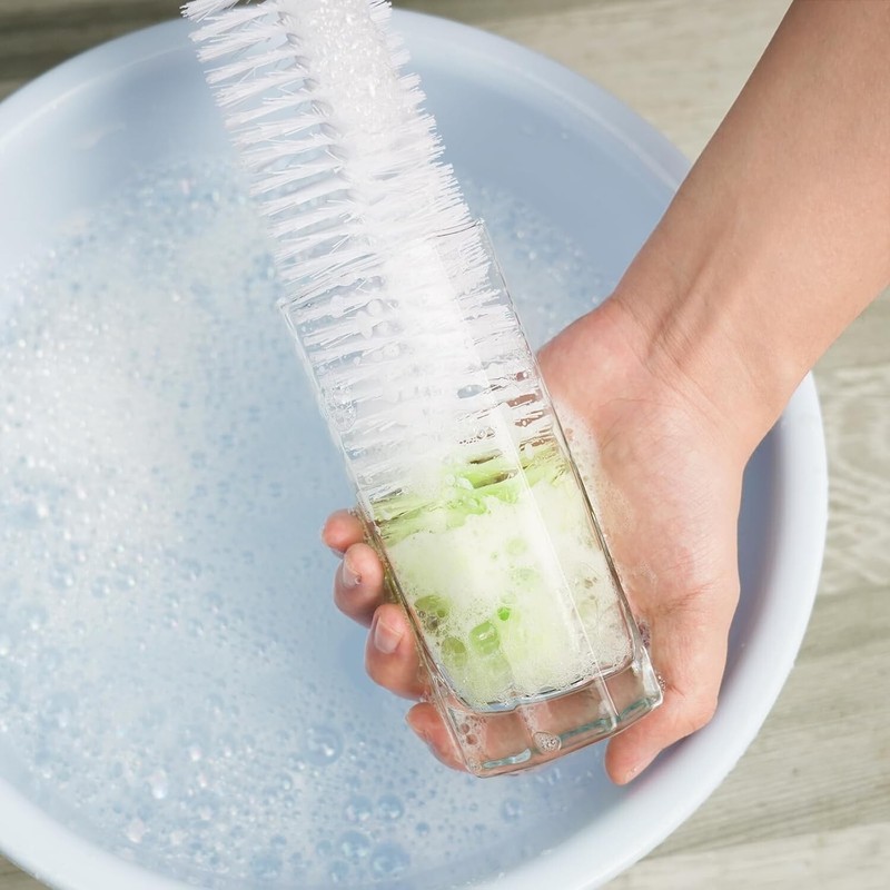 1-Pack Long Bottle Cleaning Brush 18" Extra Long X 2.17" Extra Wide Cleaner gallery