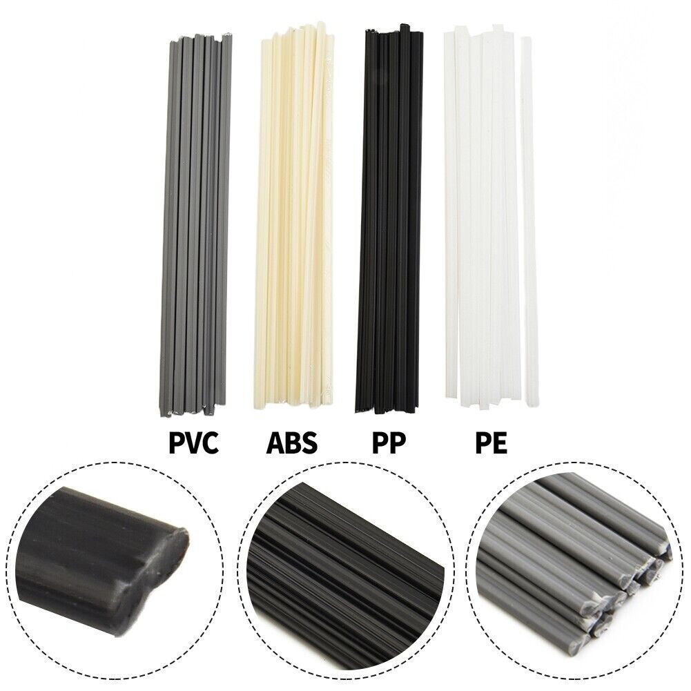 8" 50pcs ABS/PP/PVC/PE Plastic Welding Rods Welder Sticks for Car Bumper Repair gallery