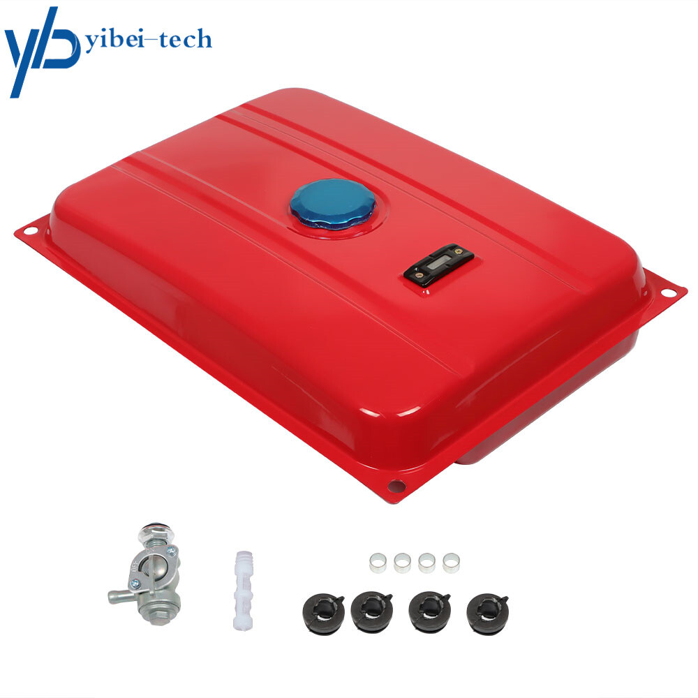 Secondary Universal 7 Gallon Gas Fuel Tank Generator Petcock Filter Gauge Cap gallery
